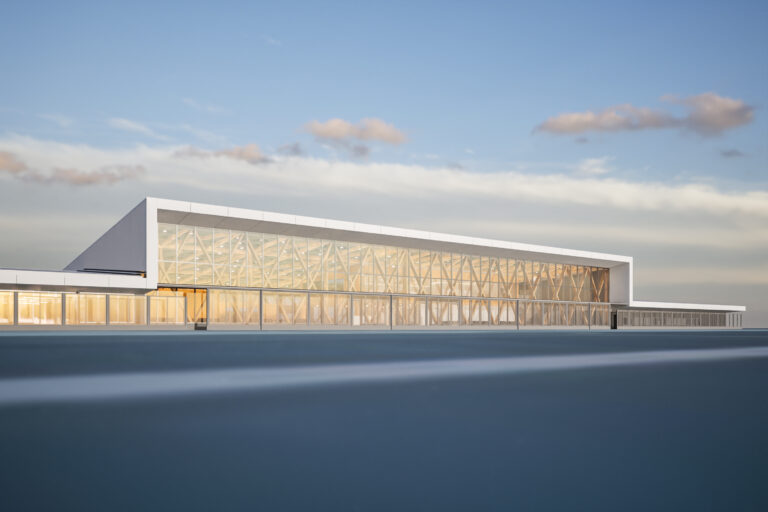 Architect impression of Palmerston North Airport terminal